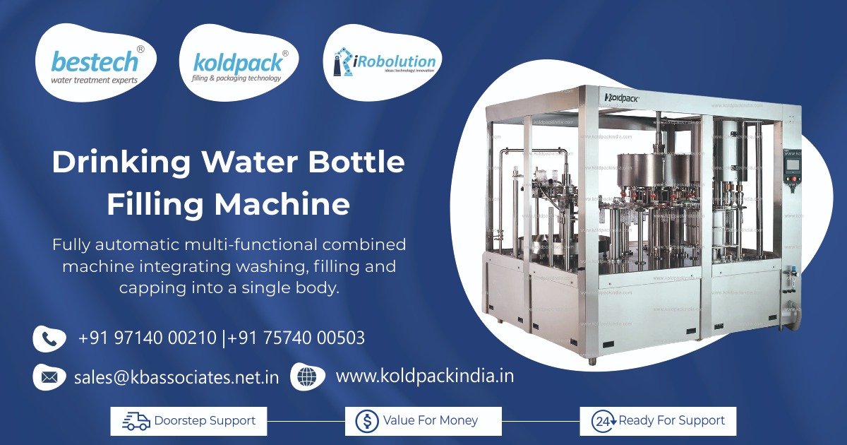 Drinking Water Bottle Filling Machine in Hyderabad