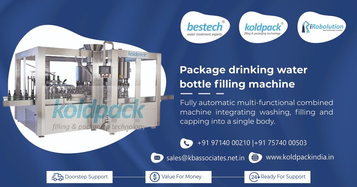 Package Drinking Water Bottle Filling Machine in Kolkata