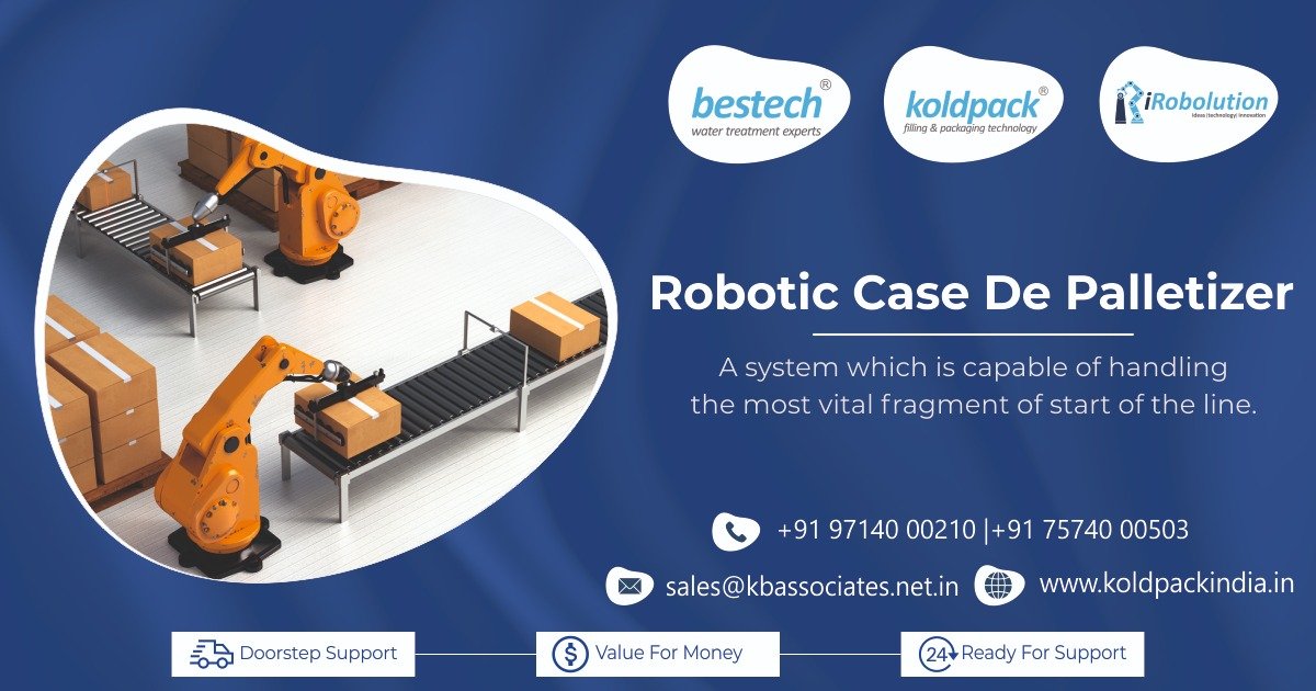Robotic Case De Palletizer in Kolkata