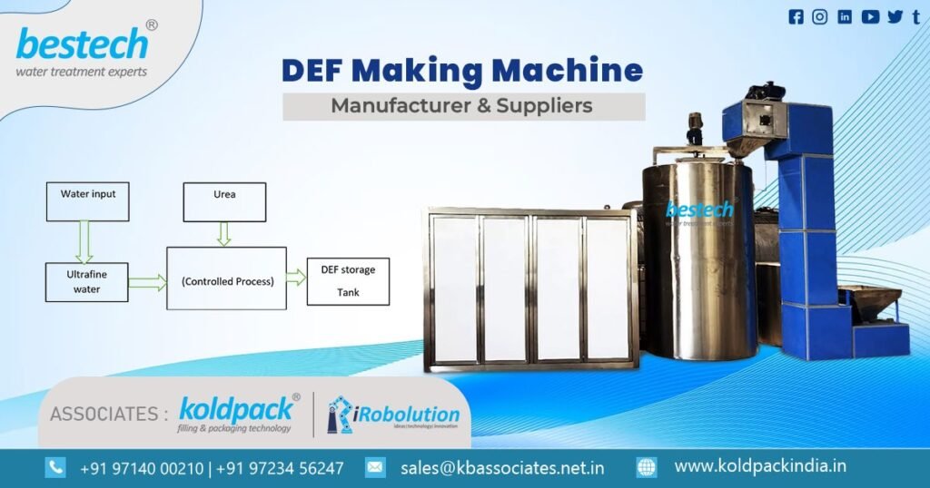 Supplier of DEF Making Machine in Surat