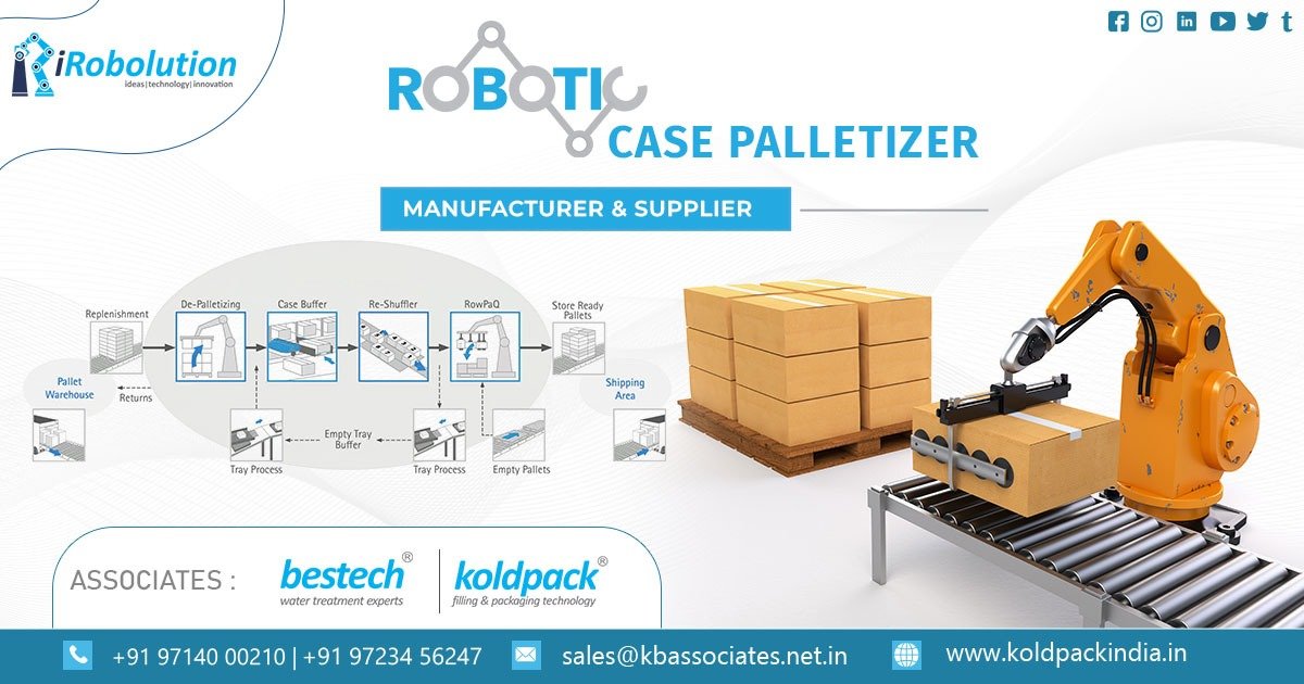 Manufacturer of Robotic Case Palletizer