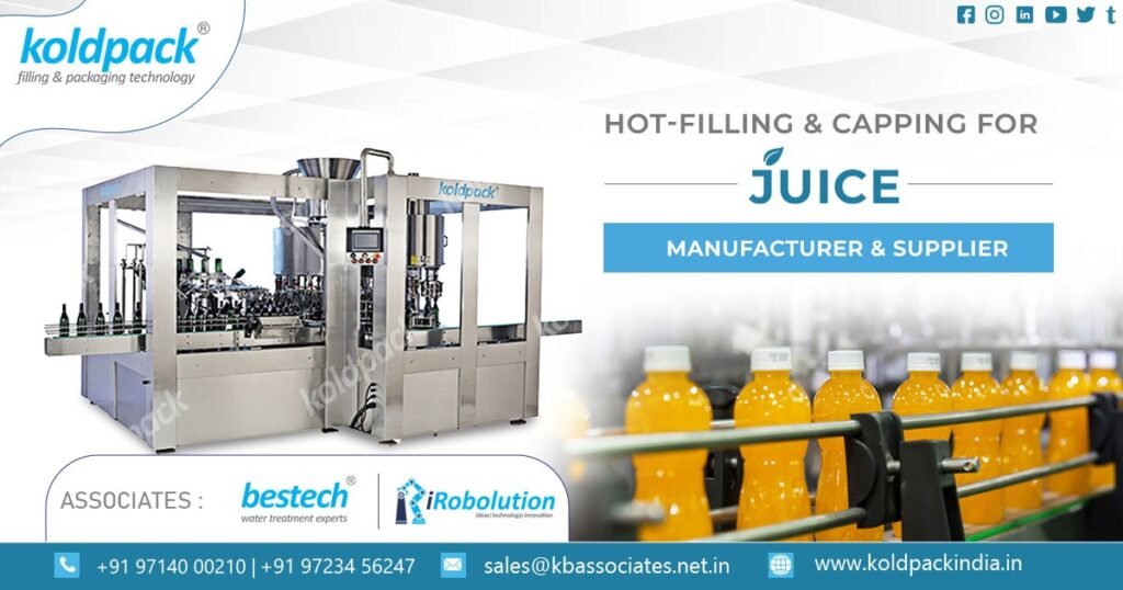 Hot Juice Filling and Capping Machine