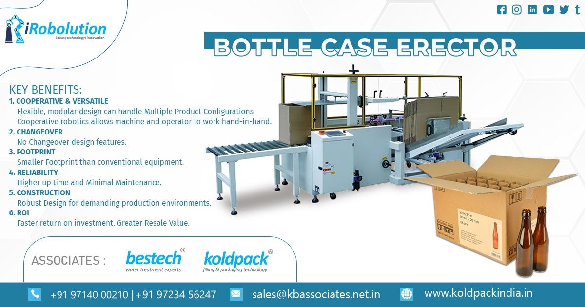 Industrial Bottle Case Erector