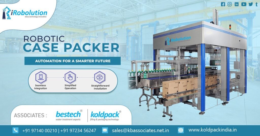 Industrial Robotic Case Packer