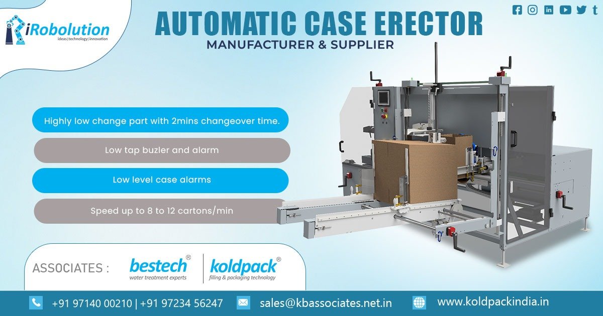Automatic Case Erector Manufacturer