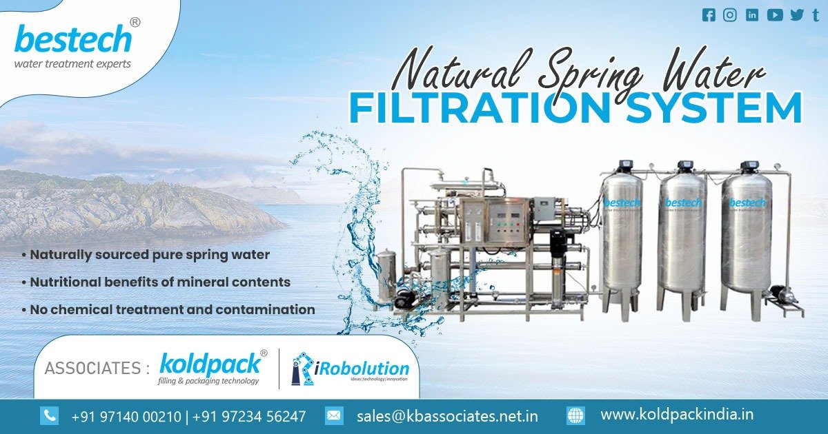 Supplier of Natural Springs Water Filtration System