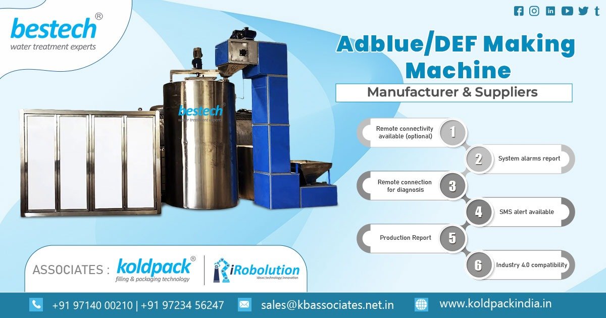 Automatic Adblue Making Machine Manufacturer