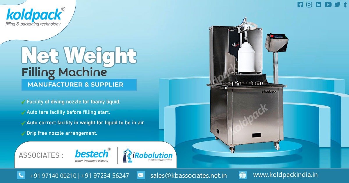 Automatic Net Weight Filling Machine Manufacturer