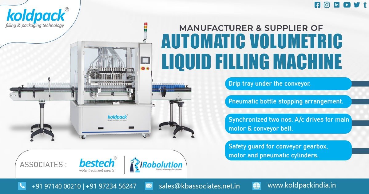 Automatic Volumetric Liquid Filling Machine Manufacturer