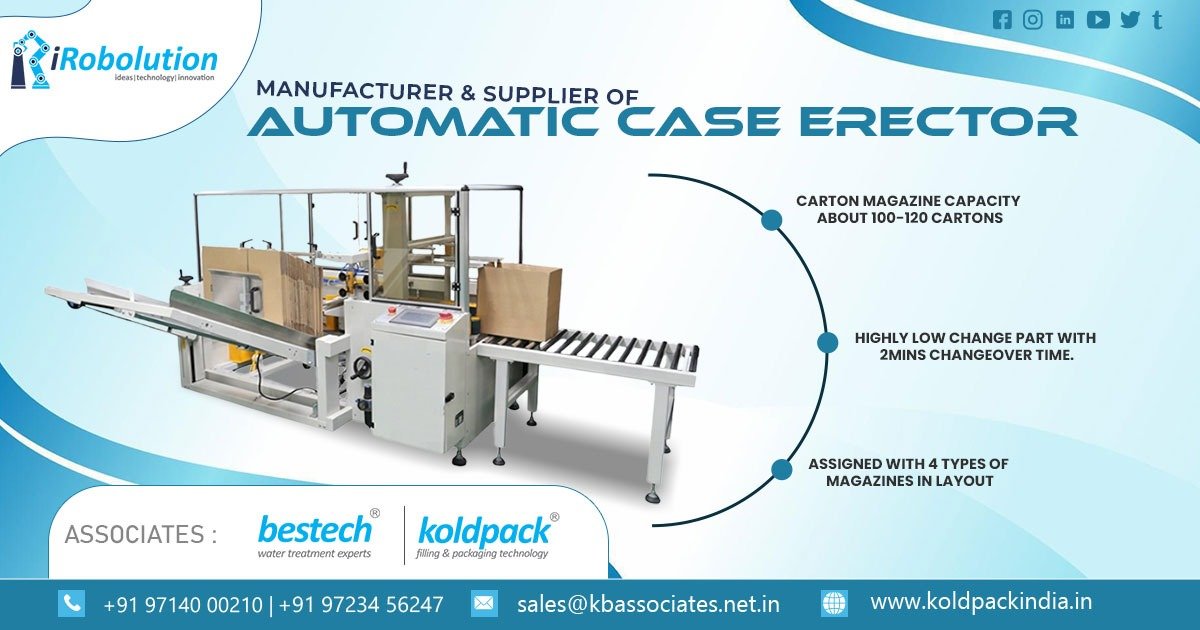 Automatic Case Erector Machine Manufacturer