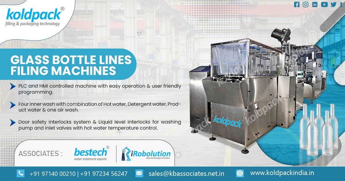 Glass Bottle Line Filling and Capping Machines