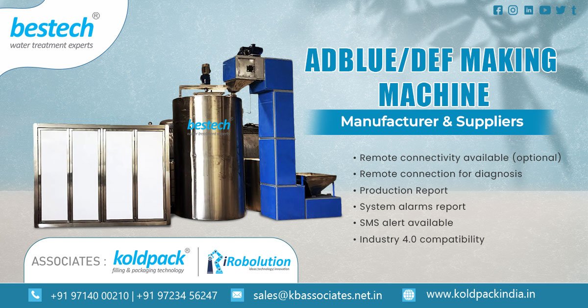 Fully Automatic Adblue Making Machine Manufacturer