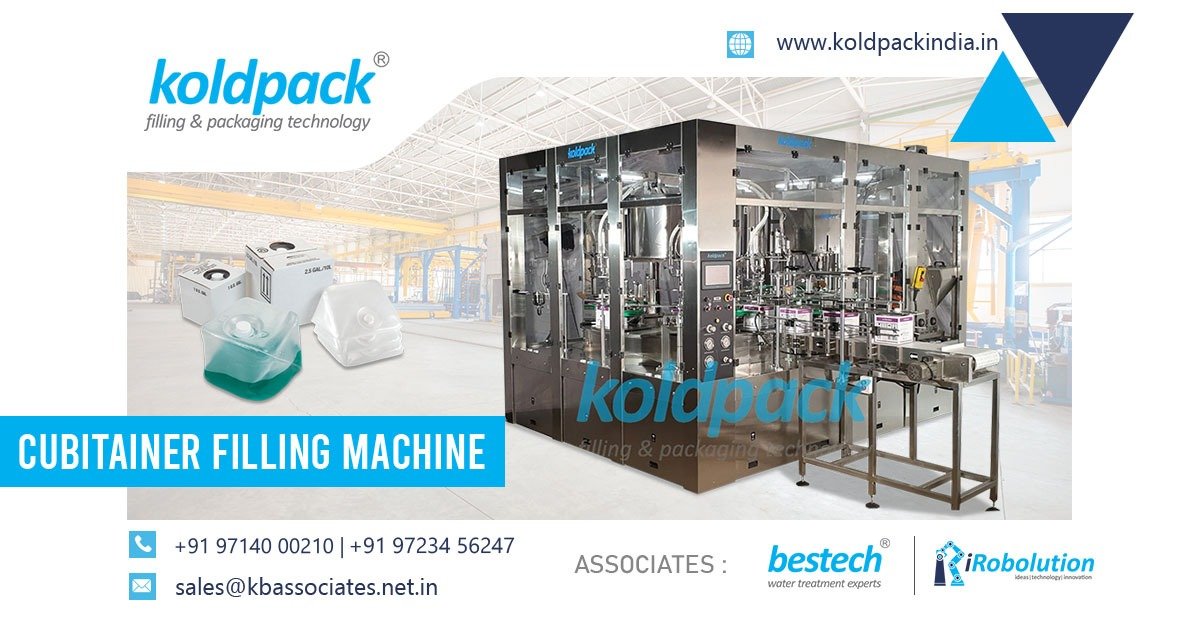 Automatic Cubitainer Filling and Packaging Machine