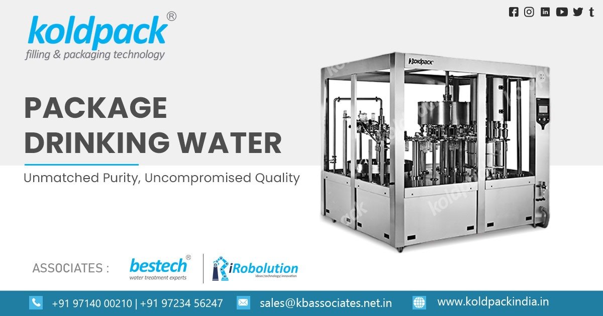 Manufacturer of Packaged Drinking Water Plant