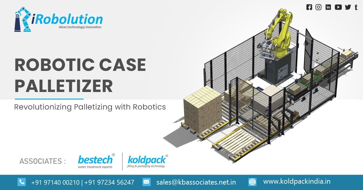 Manufacturer of Automatic Robotic Case Palletizer