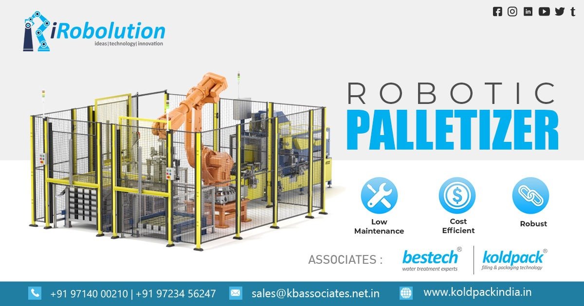 Fully Automatic Robotic Palletizer System