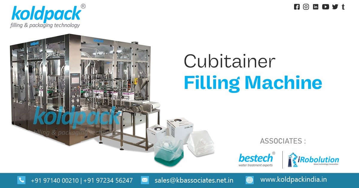 Cubitainer Filling and Packaging Machine