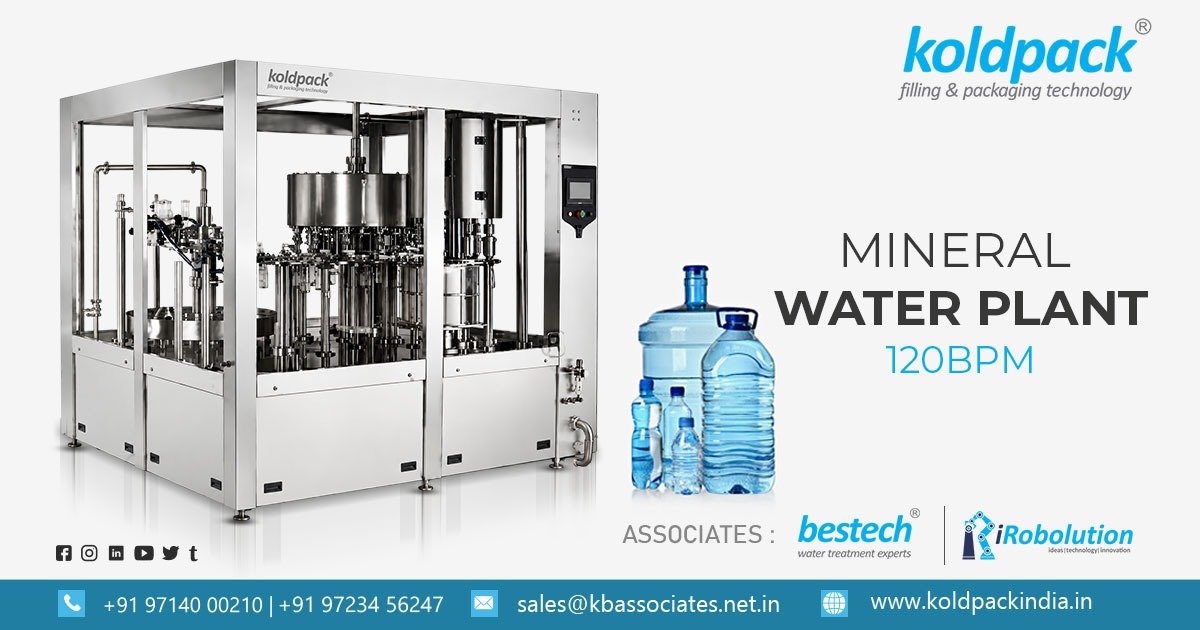 120 BPM Mineral Water Plant Manufacturer