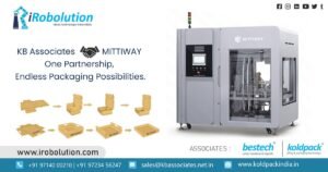 Exciting News! iRobolution 🤝 Mittiway — Bringing World-Class End-of-Line Packaging to India