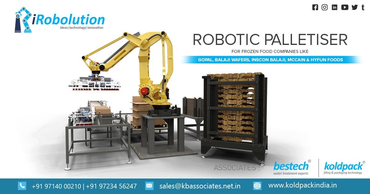 Palletiser for Frozen Food and Snack Companies