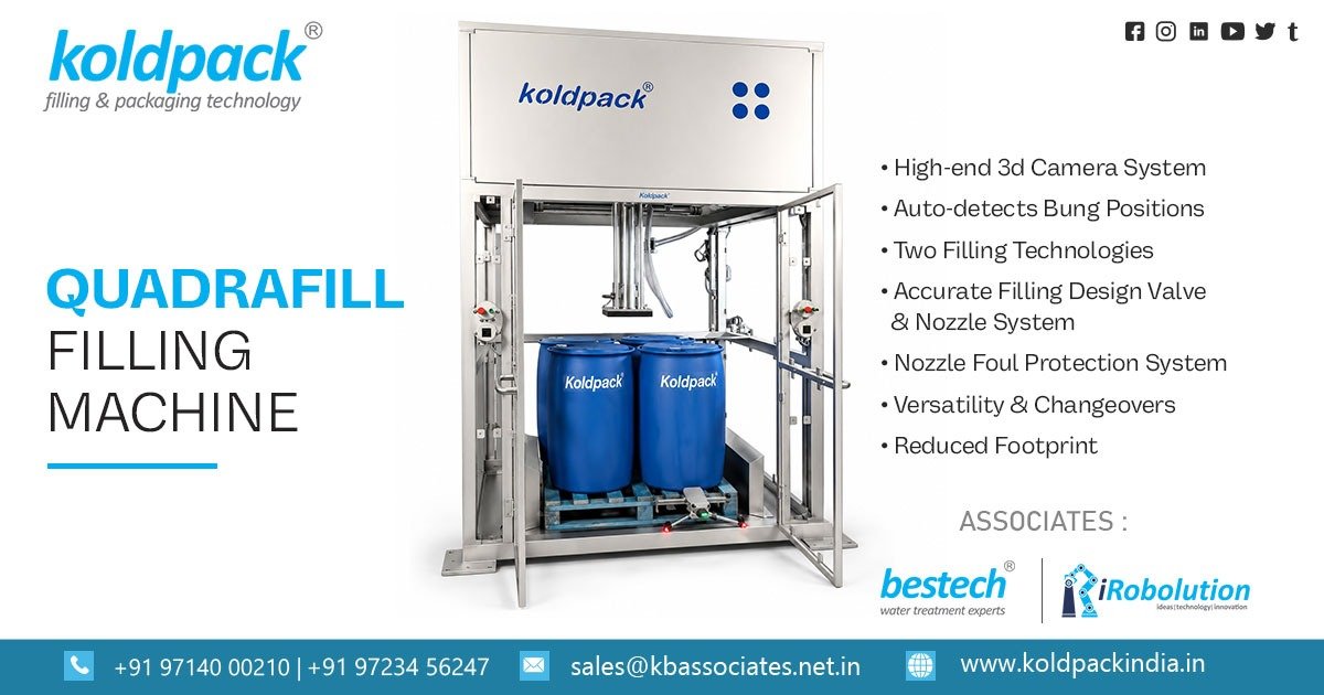 QuadraFill Automatic Container Filling Machine in Oman